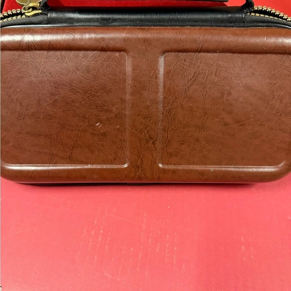 Nintendo Brown Handheld Console Case Zelda Design